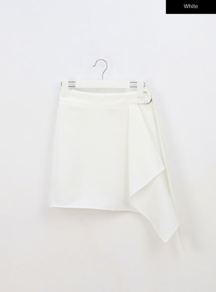 Unbalanced Mini Skirt BA327