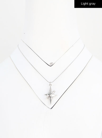 Star Pendant Necklace BY317