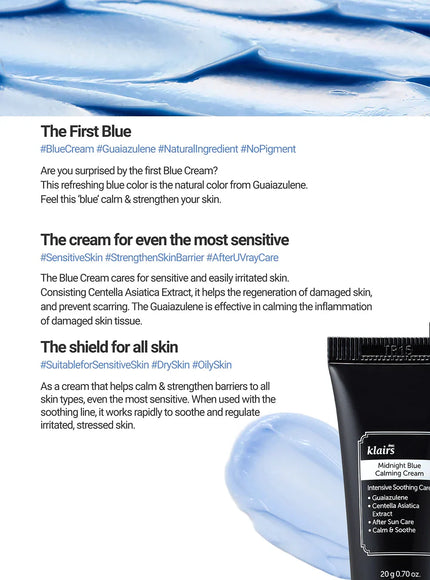 Midnight Blue Calming Cream Duo Set (20g*2ea)