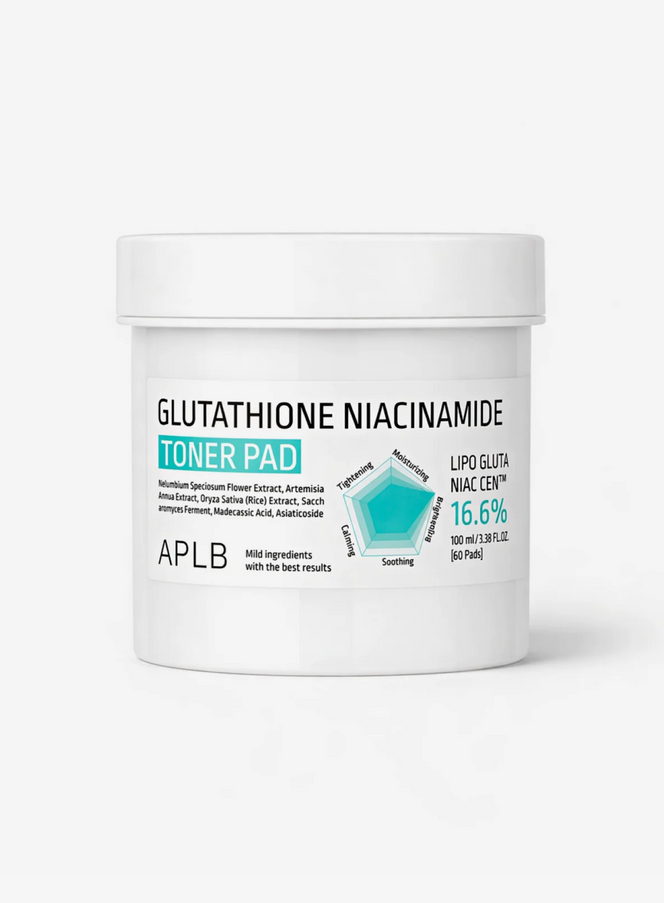 Glutathione Niacinamide Toner Pad (60ea)