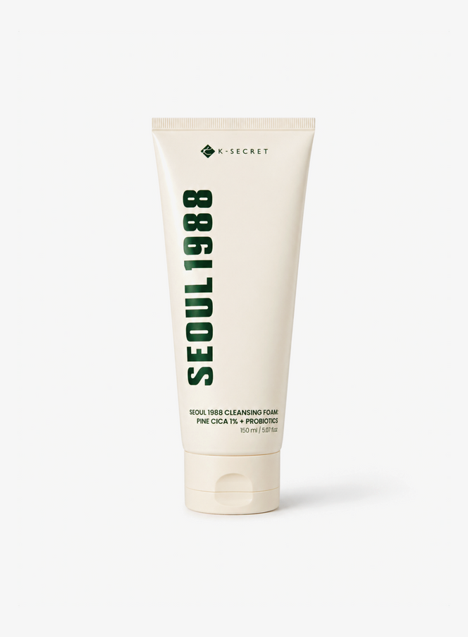 SEOUL 1988 Pine Cica 1% + Probiotics Cleansing Foam (150ml)