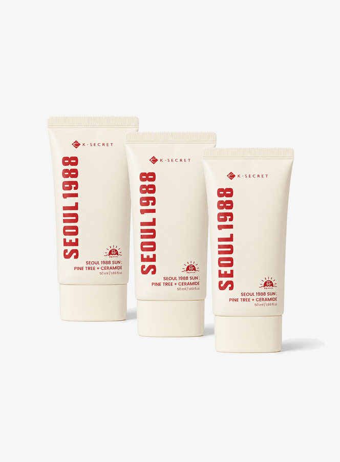 SEOUL 1988 Sun : Pine Tree + Ceramide (SPF50+ PA++++) Trio Set  (50ml*3ea)