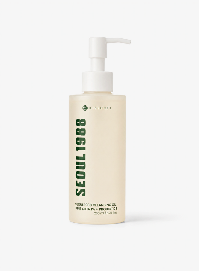 SEOUL 1988 Pine Cica 1% + Probiotics Cleansing Oil (200ml)