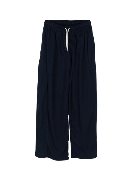 Casual Wide Leg Sweatpants CL513 in Dark blue, size S/M