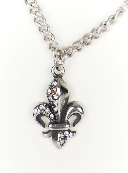 Chain Pendant Necklace IL509 in Silver, size One Size
