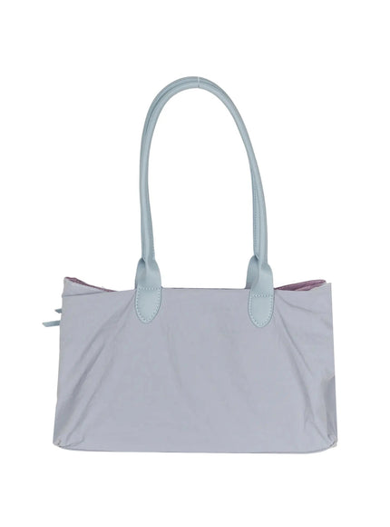 Double Pocket Shoulder Bag IL516 in Light blue, size One Size