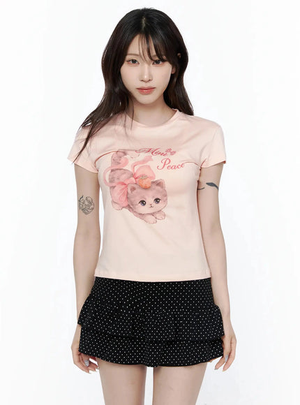 Kitty Graphic Tee IL506 — view 2