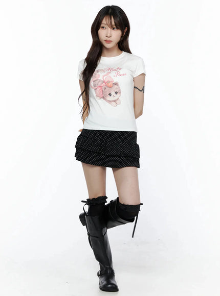 Kitty Graphic Tee IL506 — view 3