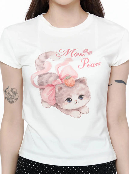 Kitty Graphic Tee IL506 — view 6