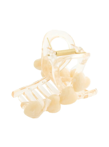 Lily heart Hair Clip IL503