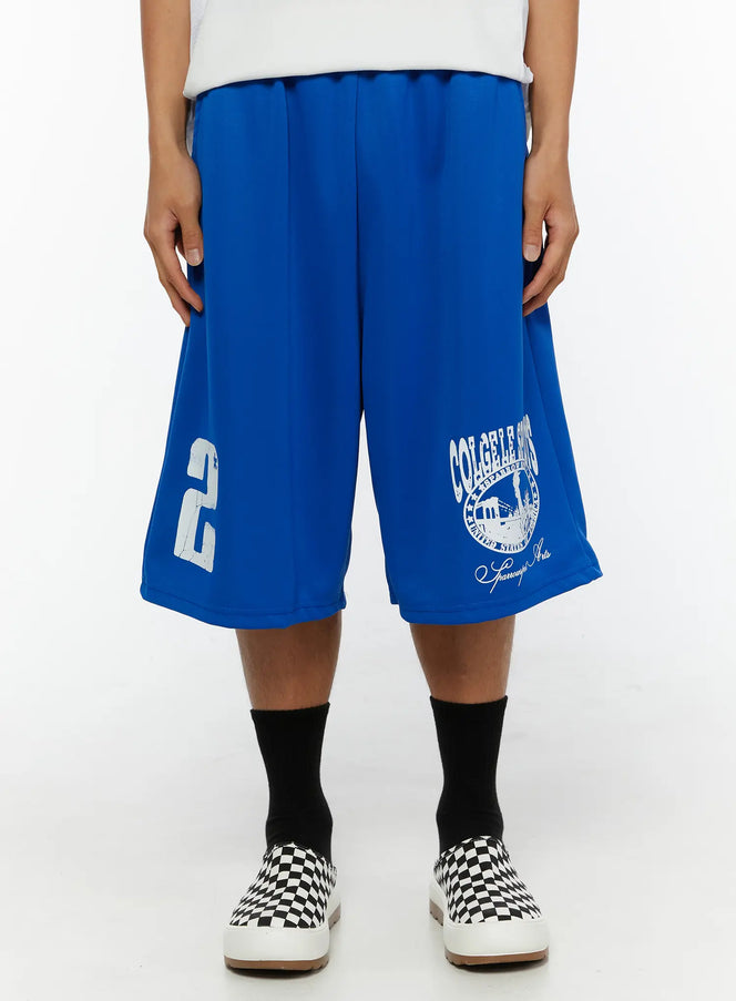 LEWKIN Men's Graphic Sweatshorts IL509 — view 1