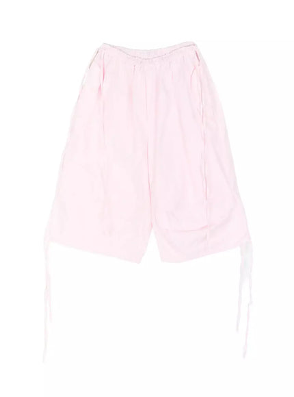 Parachute Cargo Shorts IU525 in Pink, size M/L