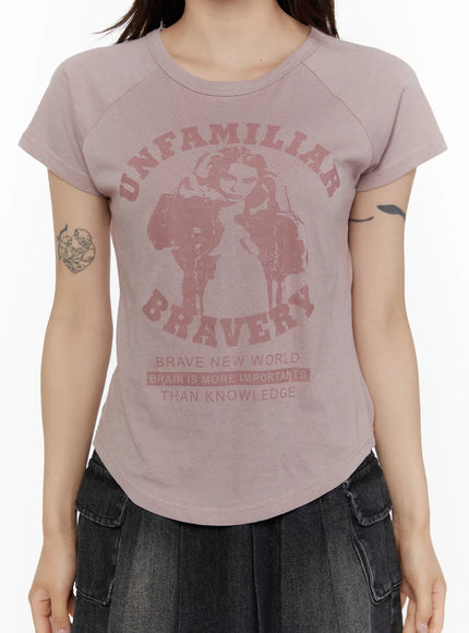 Pigment Dyed Graphic Tee CL508 — view 4