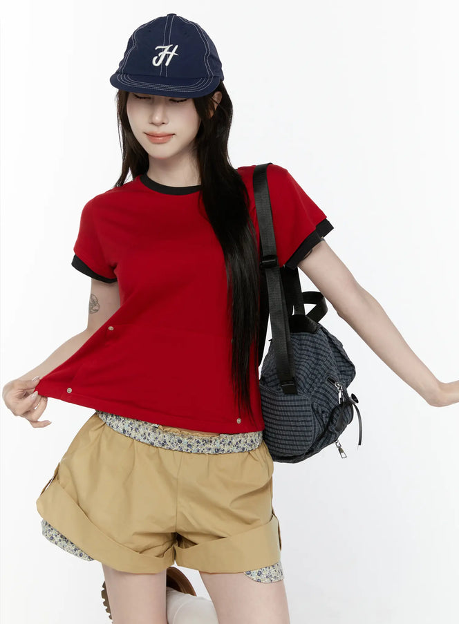 LEWKIN Pocket Ringer Tee IL521 — view 1