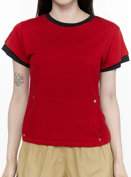 Pocket Ringer Tee IL521 — view 3
