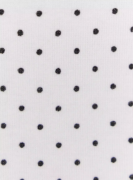 Polka Dot Layered Skort IL506 — view 14