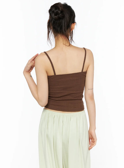 Ruched Cami Top CU530 — view 7