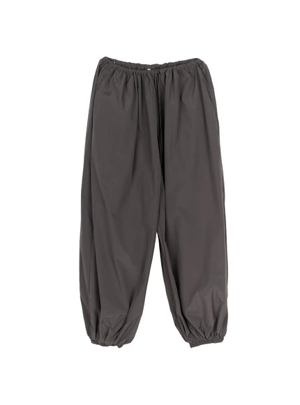 String Detail Parachute Pants CU524 in Dark gray, size M/L