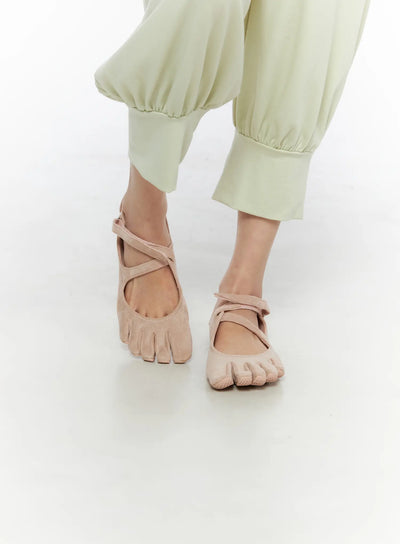 LEWKIN Suede Ballet Flats CU530 — view 1
