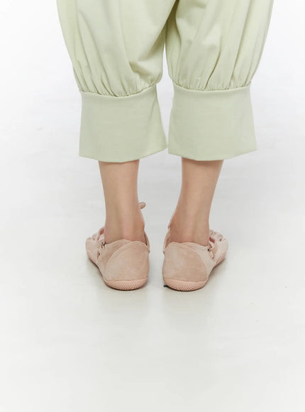 Suede Ballet Flats CU530 — view 4