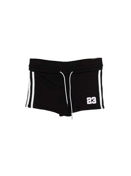 Varsity Athletic Shorts CL514 in Black, size S/M