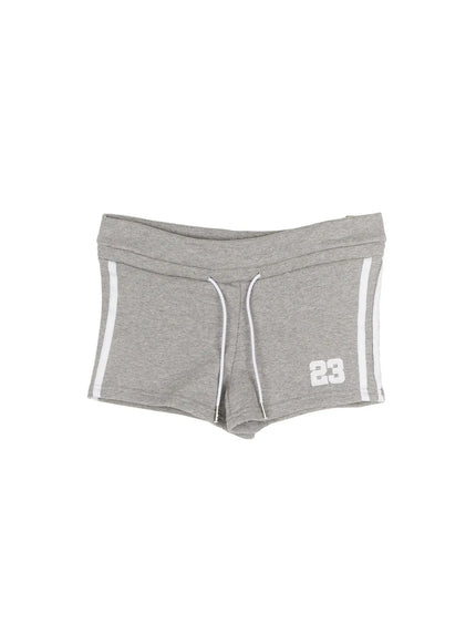 Varsity Athletic Shorts CL514 in Gray, size S/M
