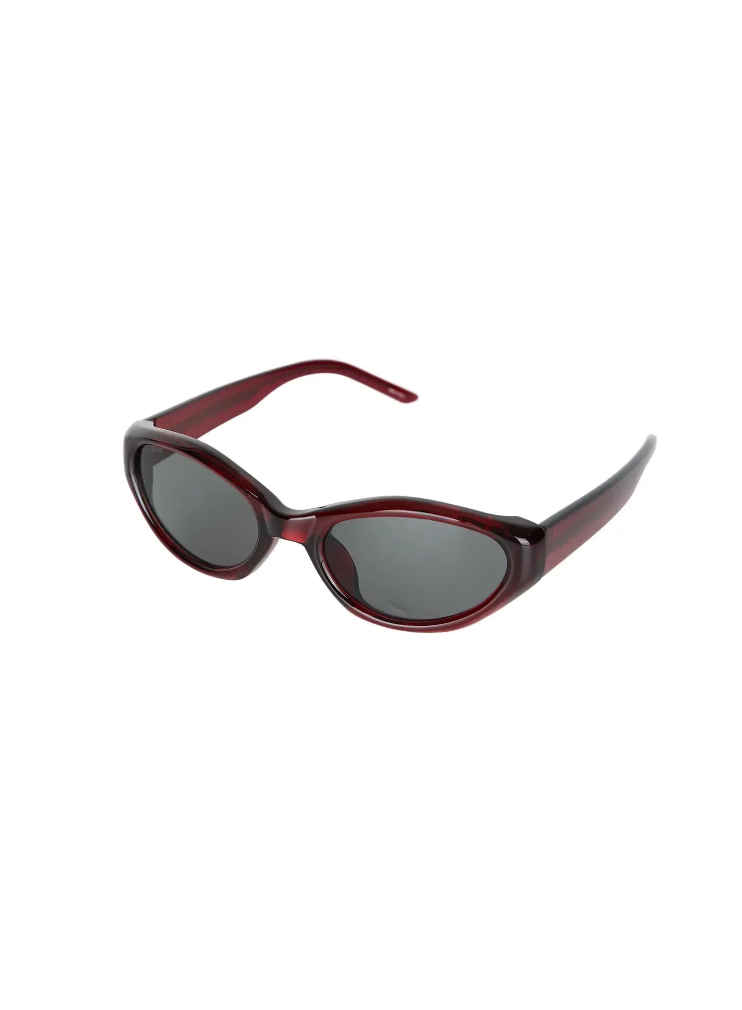 Vintage Cat Eye Fashion Sunglasses CL527 in Dark red, size One Size