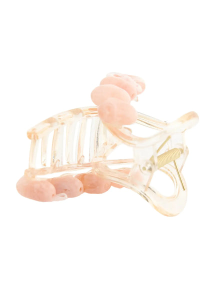 Violet Beige Hair Clip IL503