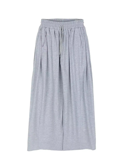 Wide Leg Sweatpants IU524 in Gray, size S/M