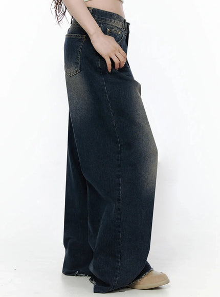 Zelie Dark Wash Wide-Leg Jeans IL506 — view 10