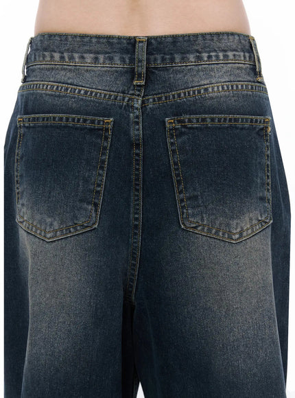Zelie Dark Wash Wide-Leg Jeans IL506 — view 13