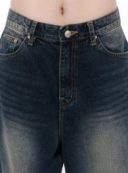 Zelie Dark Wash Wide-Leg Jeans IL506 — view 4