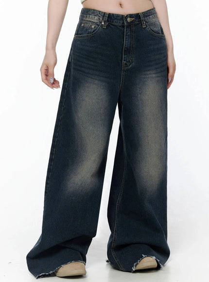 Zelie Dark Wash Wide-Leg Jeans IL506 — view 5