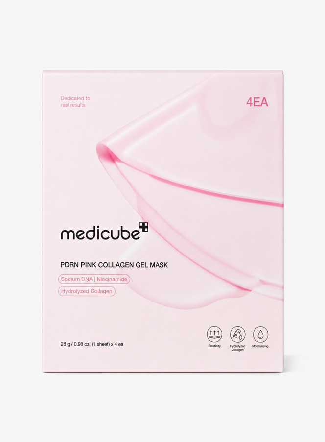 PDRN Pink Collagen Gel Mask Set (28g x 4ea)