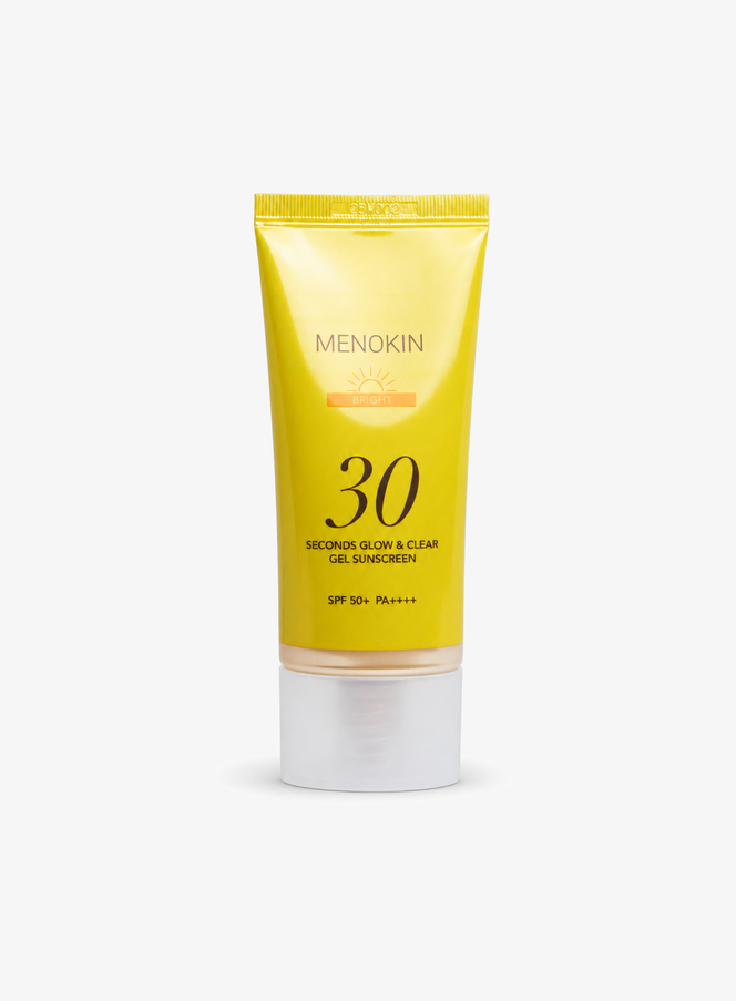 30 Seconds Glow & Clear Gel Sunscreen Bright SPF50+ PA++++ (50ml)