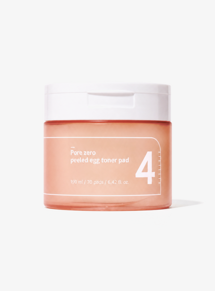 No.4 Pore Zero Peeled Egg Toner Pad (70ea / 190ml)