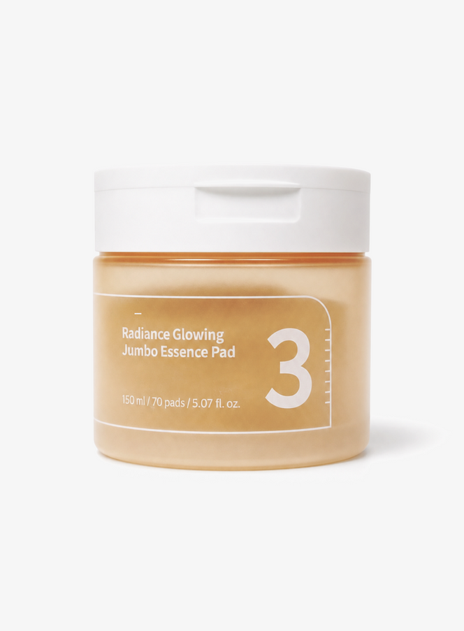 No.3 Radiance Glowing Jumbo Essence Pad (70ea / 190ml)