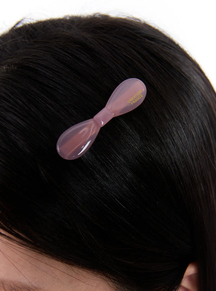 aria-heart-wink-hair-pin-iu527 / Pink