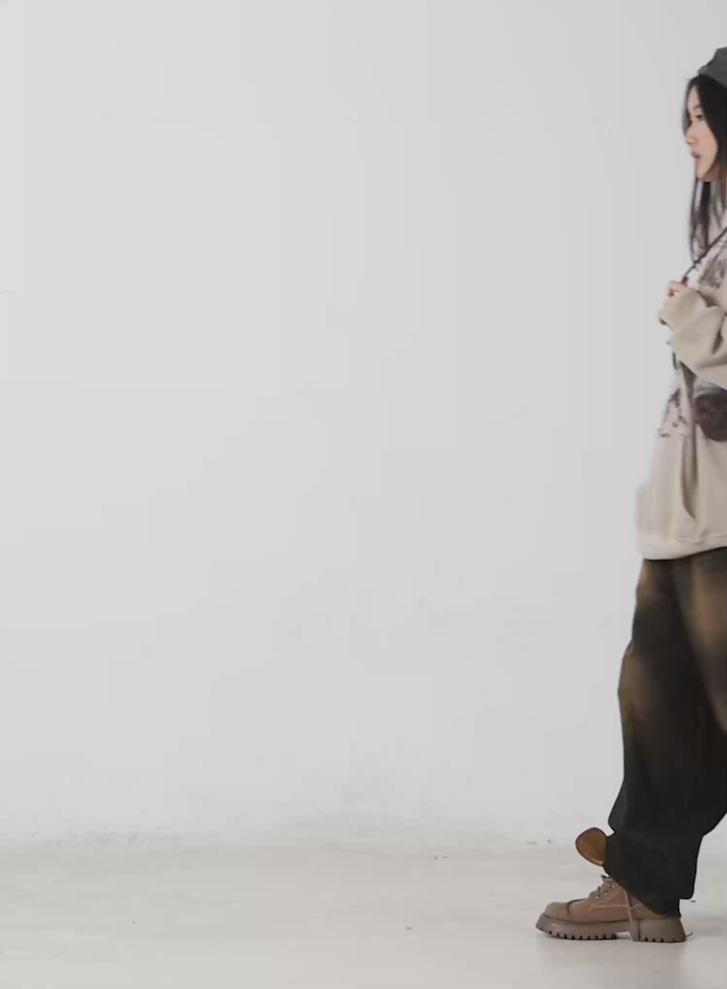 Alayna Vintage Wash Baggy Jeans IM502