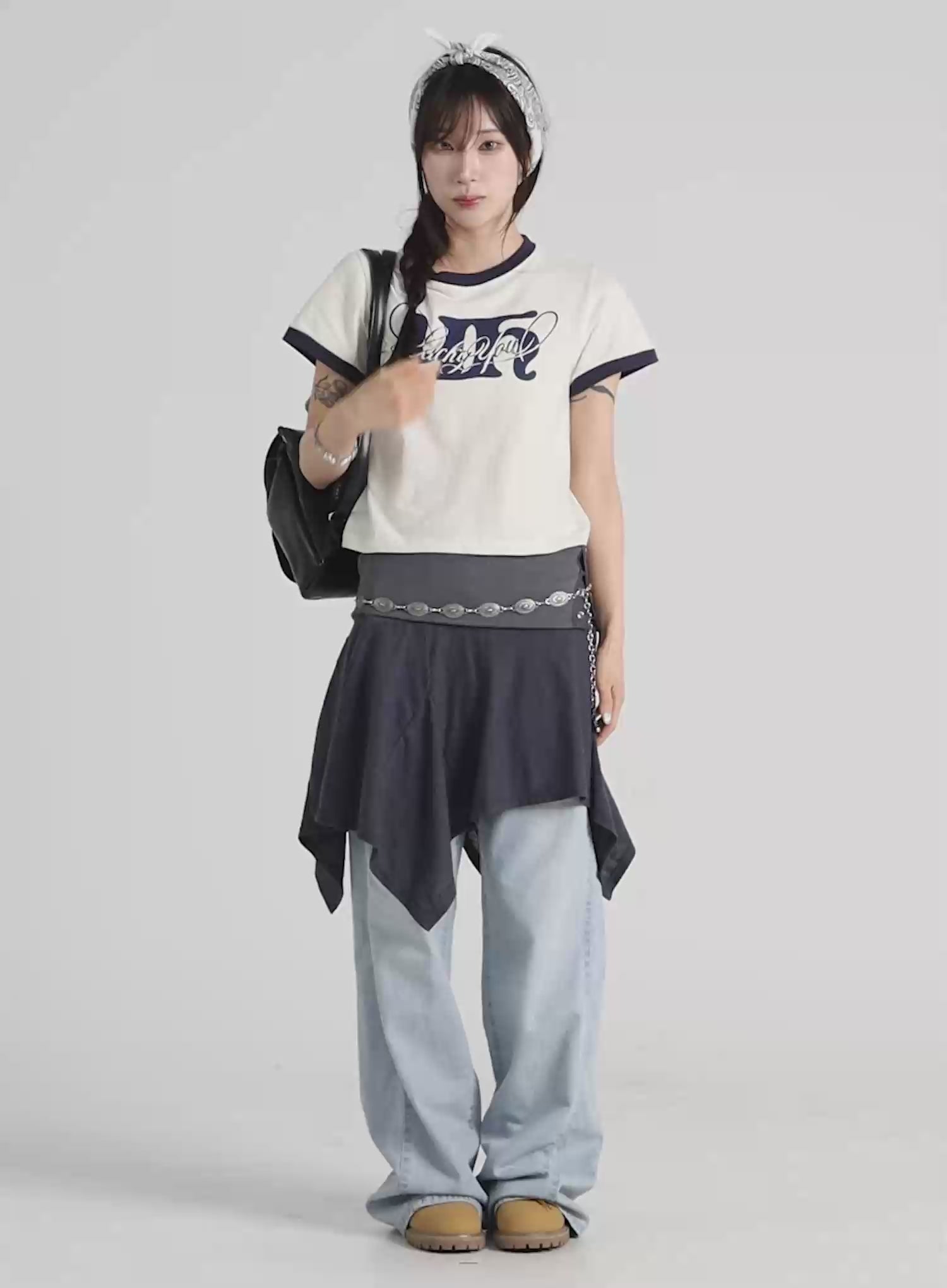 Vintage Print T-Shirt CY515
