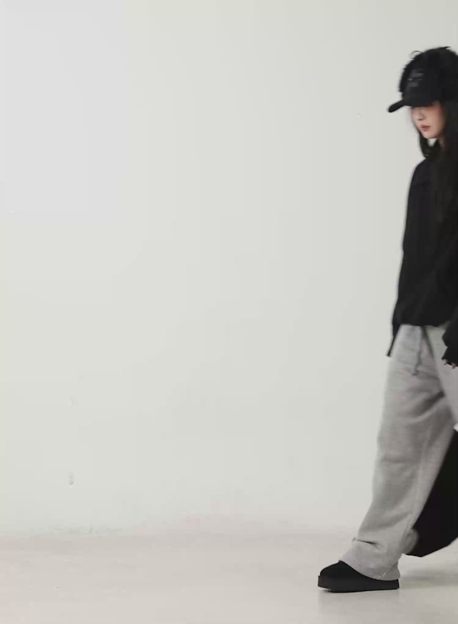 Graphic Print Fleece Sweatpants CD505