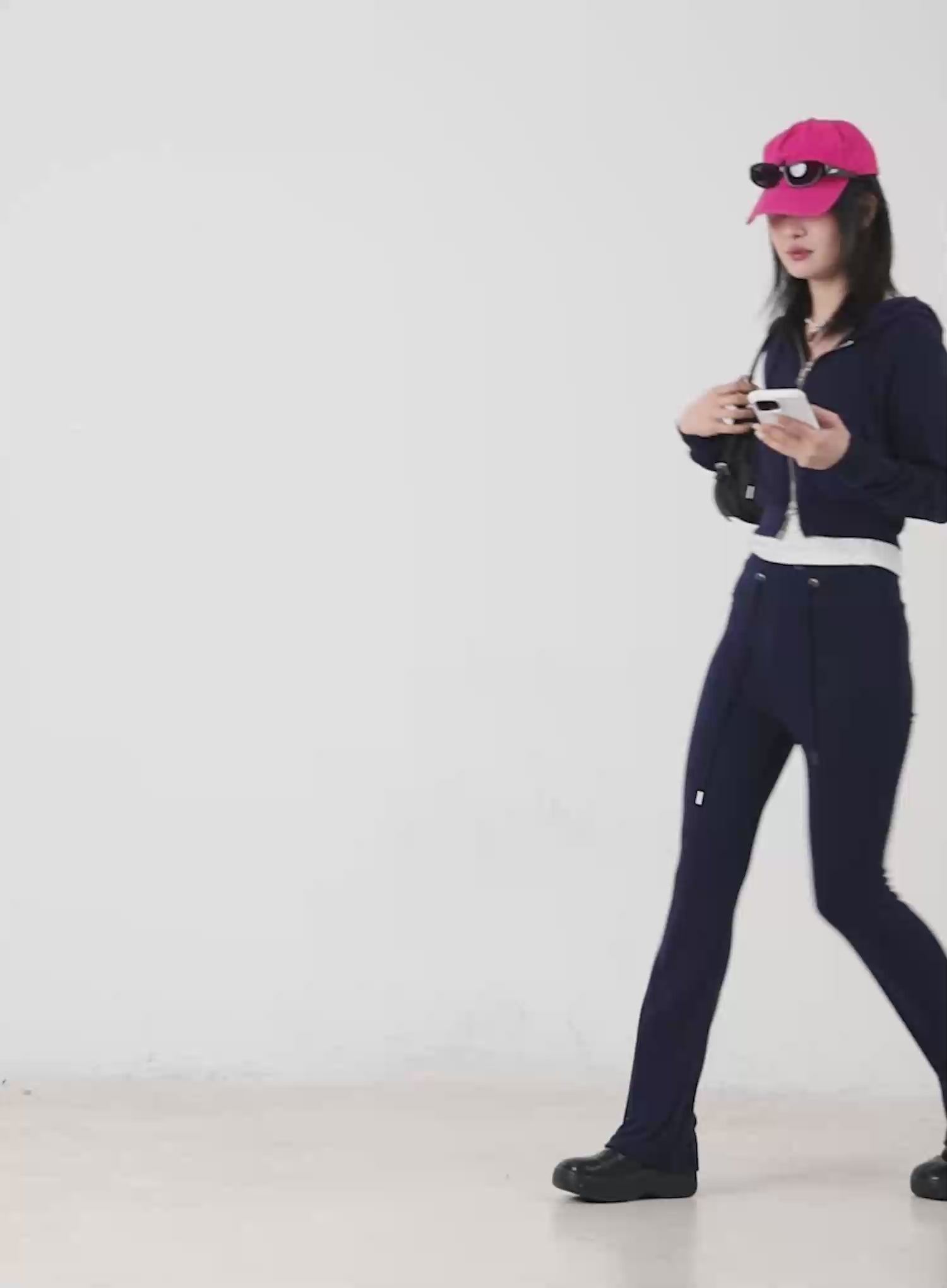 Casual Zip-Up Hoodie and Sweatpant Set CF526