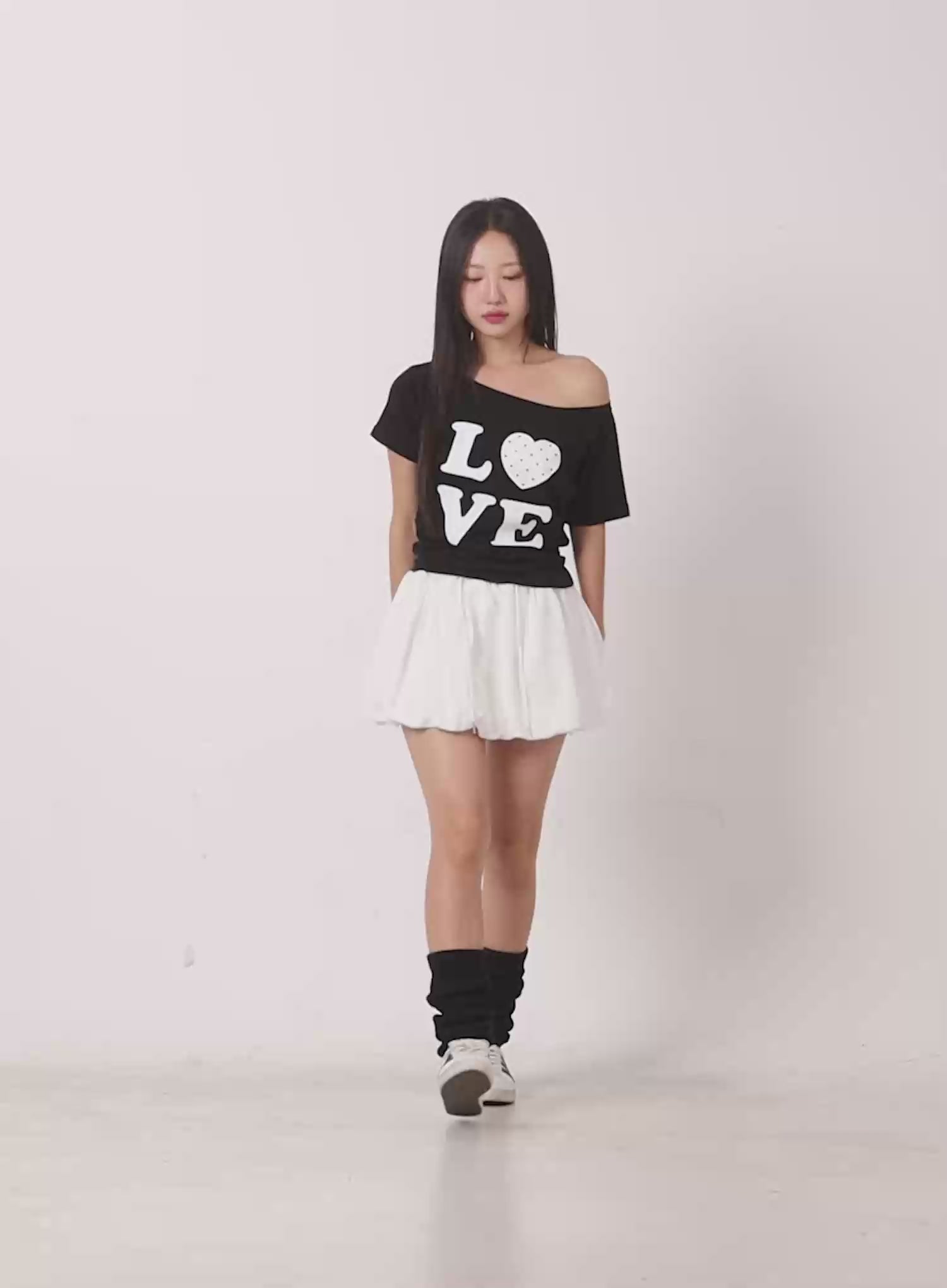 Adjustable Balloon Mini Skirt CU526