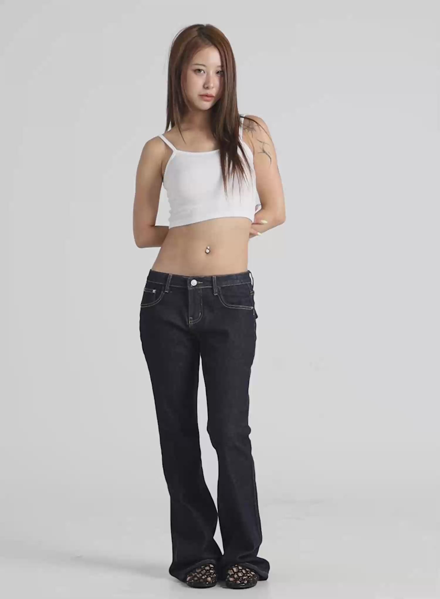 Basic Cropped Sleeveless Top CY520