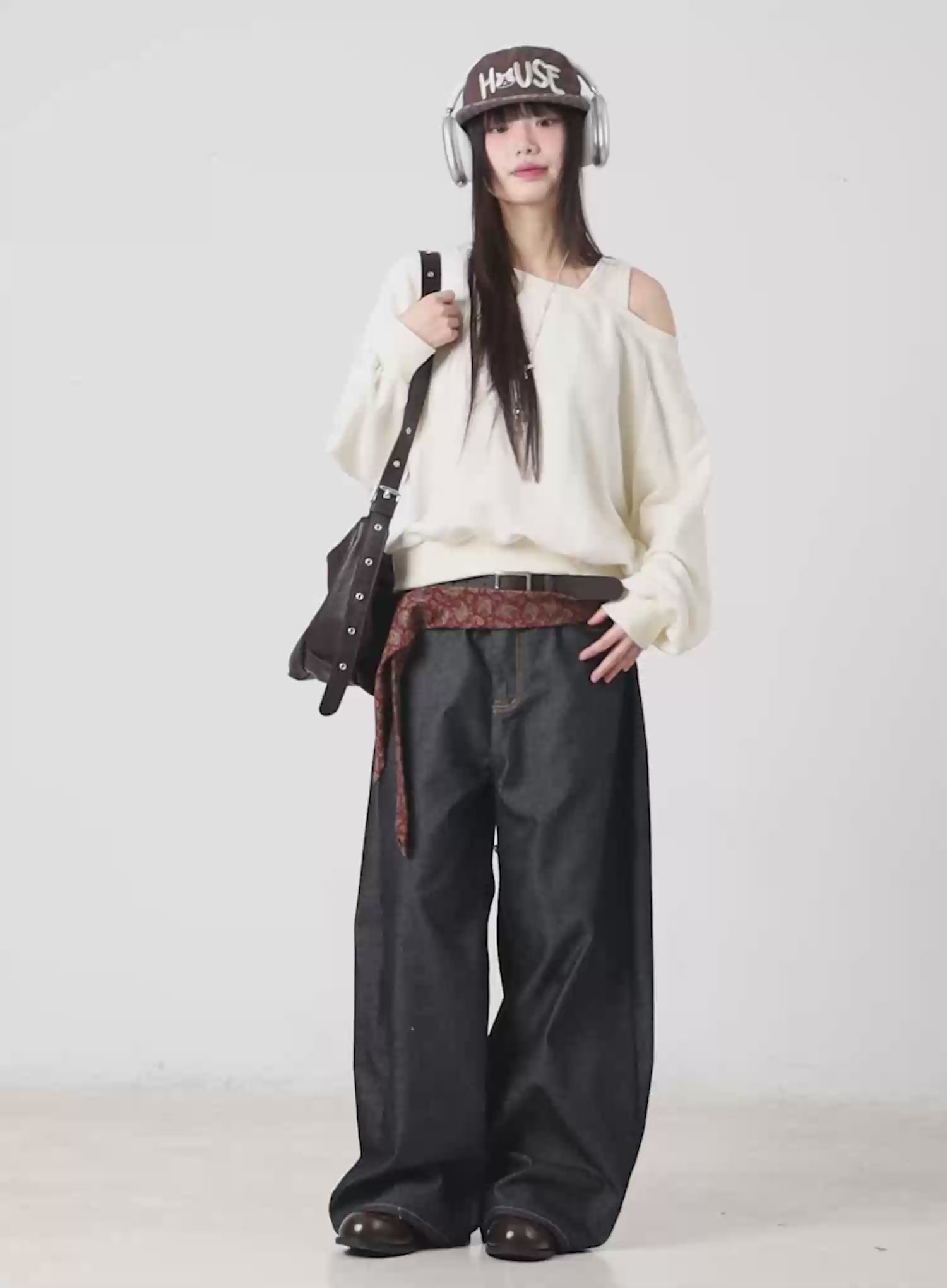 Casual Asymmetric Sweatshirt IM523