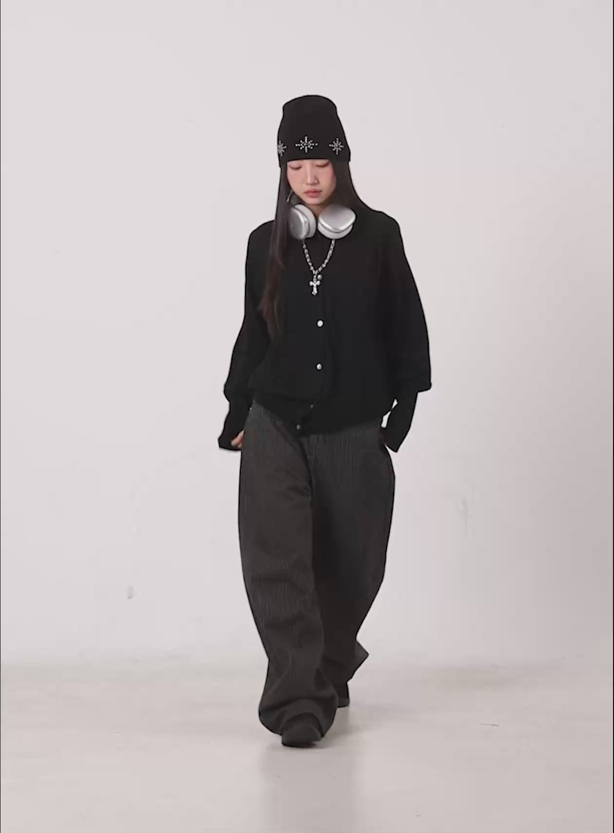 Casual Hooded Knit Cardigan CS503