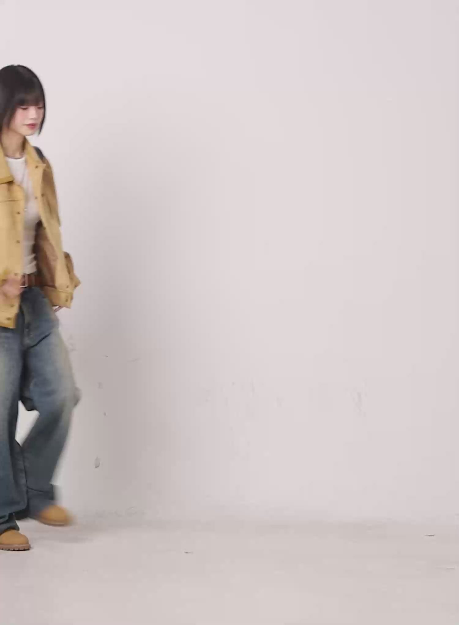 Western Suede Collared Jacket CG518