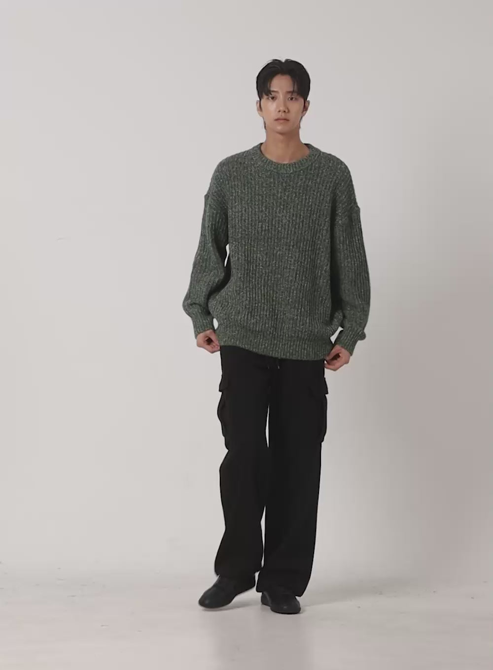 Men's SoftKnit Loose Fit Pullover ID413