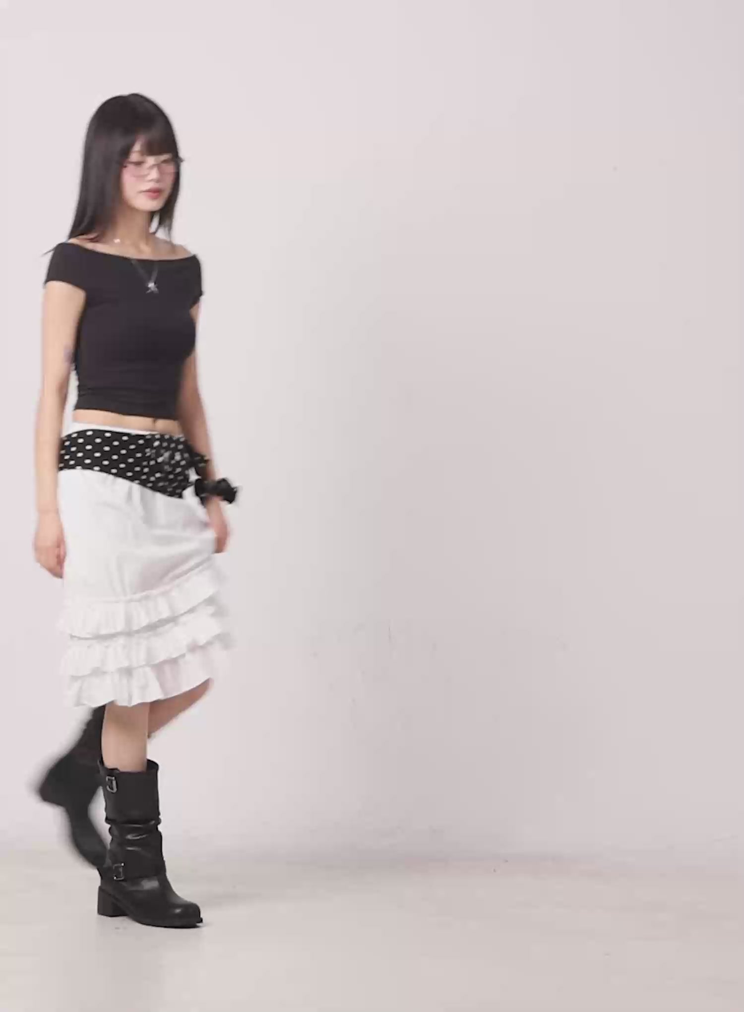 Polka Dot Waist Belt Bag IL528