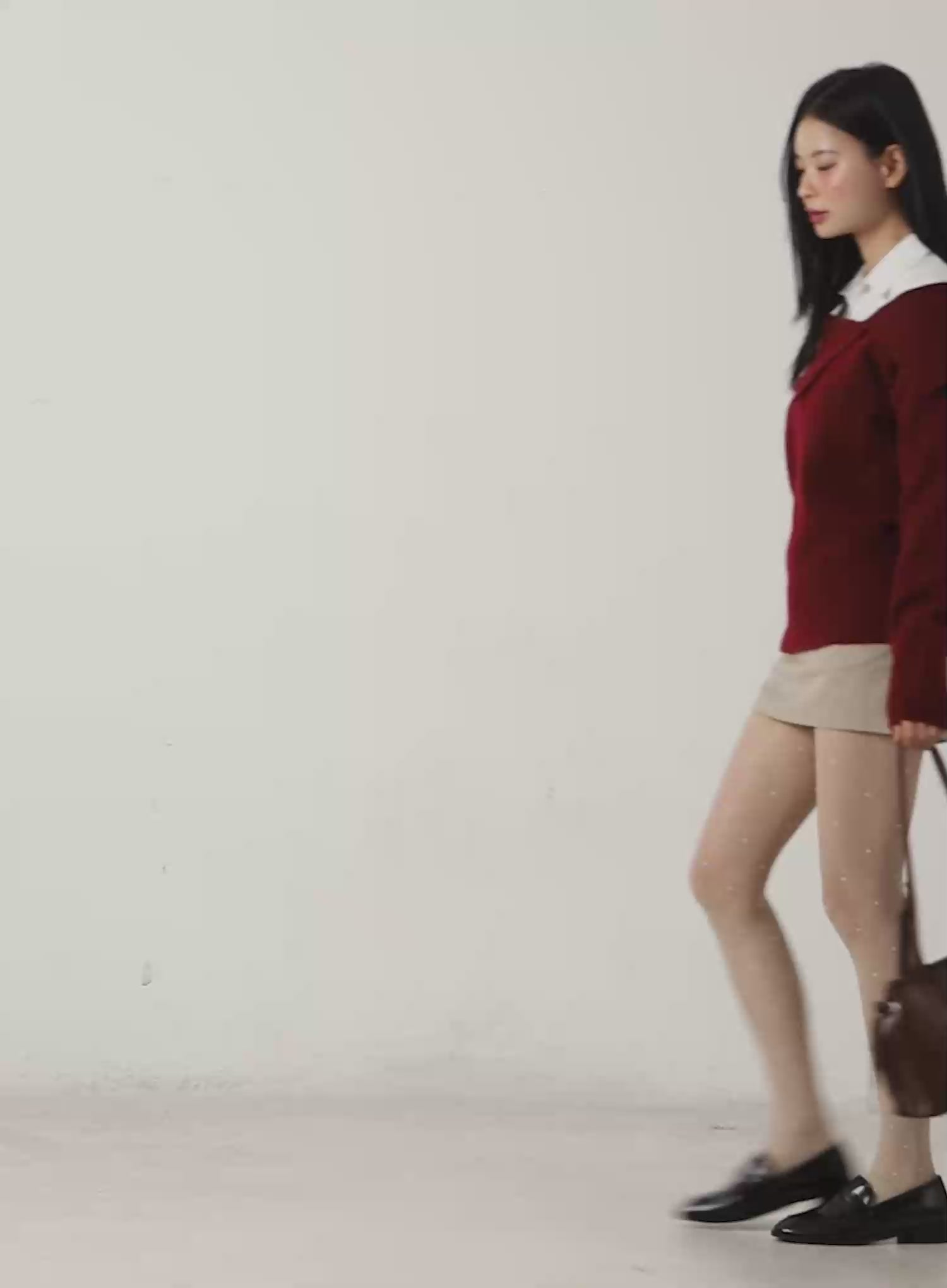 Off-Shoulder Knit Sweater CJ520